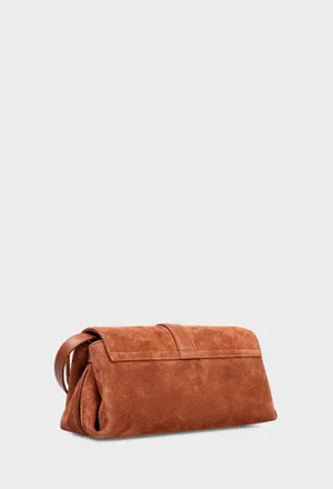 Замшевая сумка FRONT FLAP FERRAGAMO 219795 126/0DT Цена