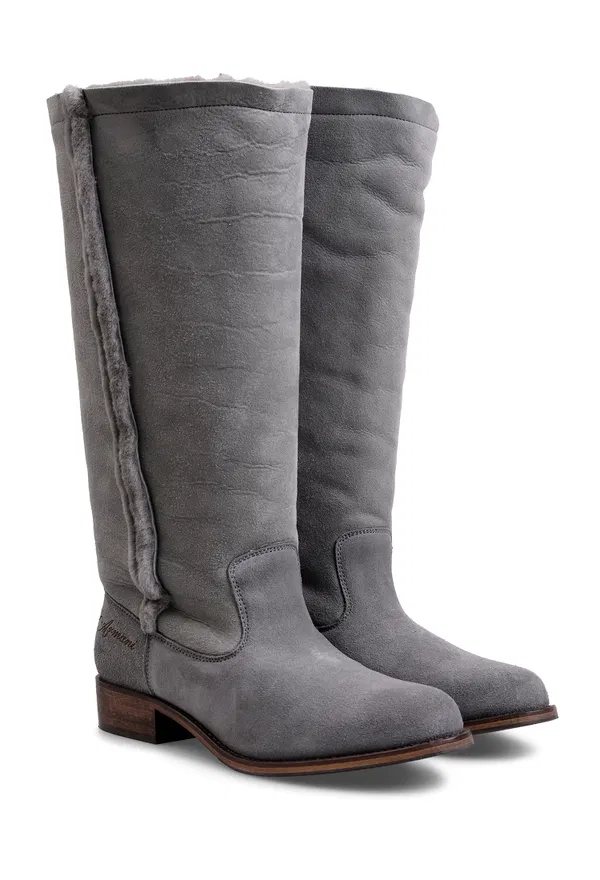 Замшеві чоботи з хутром Armani Junior U3503 S213/87M1 Купити