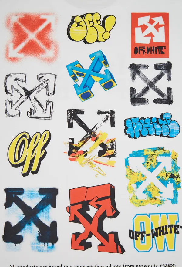 Дитяча біла футболка Off-White 44BA71 126/91c в Україні