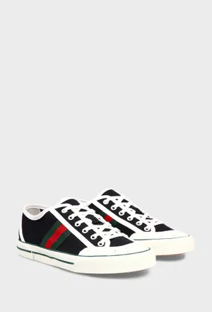 Кеды TENNIS 1977 Gucci 854436 126/9A2 Цена