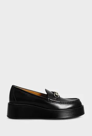 Кожаные лоферы HORSEBIT Gucci 794317 224/0A2 Купить
