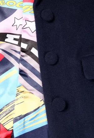 Шерстяное пальто MSGM 0672   219/9Qc в Украине