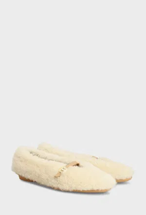 Балетки з хутром NOELLA FERRAGAMO 01I741 224/3AE Ціна