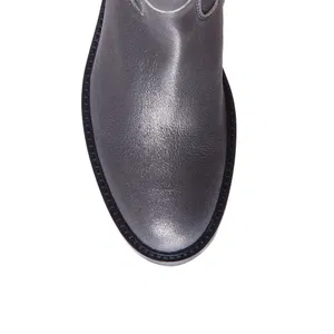 Сріблясті чоботи з кристалами BLUMARINE SHOES B0511 B213/07 1 оригінал