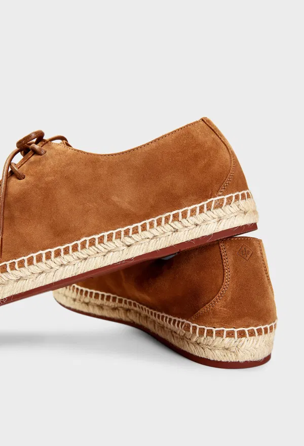 Мужские замшевые эспадрильи GEORGE WALK Loro Piana FAQ7015 126/0D3 оригинал