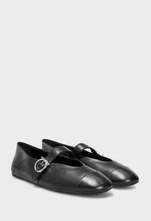Шкіряні балетки GANCINI FERRAGAMO 01J947 125/0A2 Ціна
