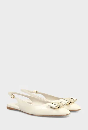 Кожаные слингбэки VARA FERRAGAMO 01K914 126/0AE Цена