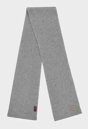 Шерстяной шарф Gucci 773426 224/9H7 Купить