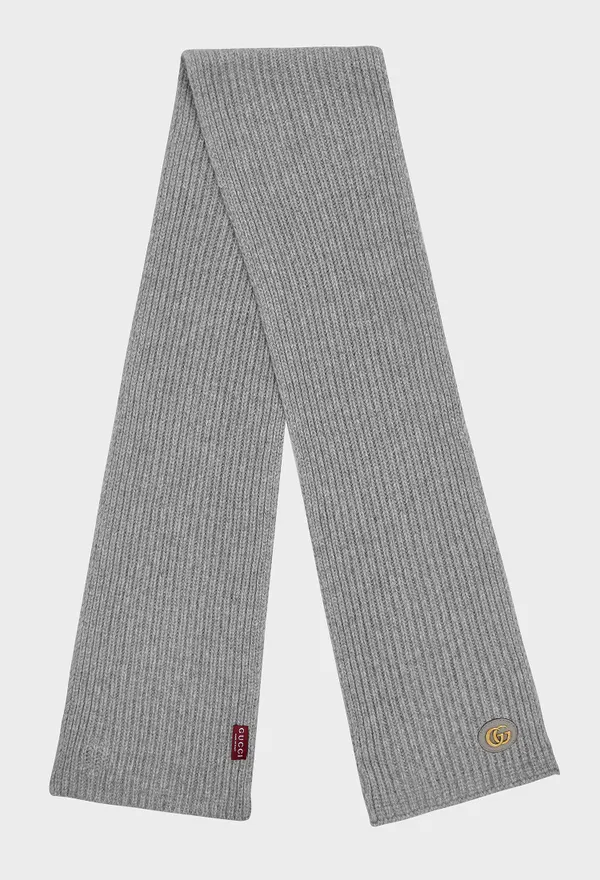 Шерстяной шарф Gucci 773426 224/9H7 Купить