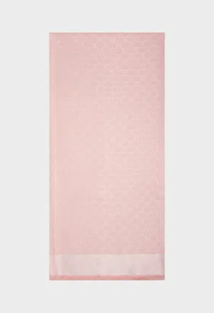 Женская шелковая розовая шаль Gucci 855539 126/9CR Купить