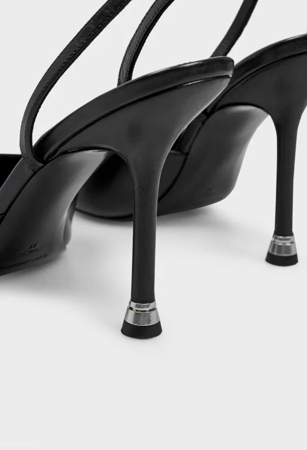 Черные кожаные слингбэки alexanderwang 30326P006 226/0A2 оригинал