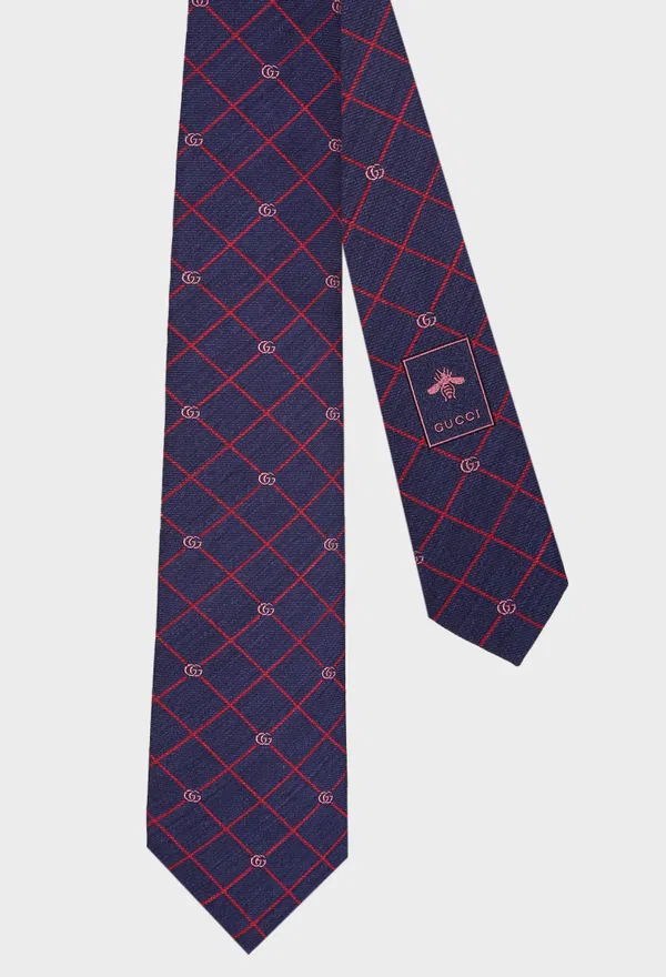 Шелковый галстук Gucci 721189 123/9CQ Купить