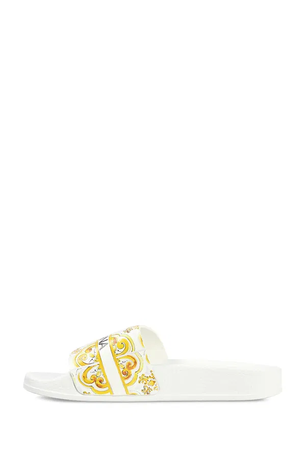 Шкіряні шльопанці Dolce & Gabbana D10705 224/0Jp Ціна