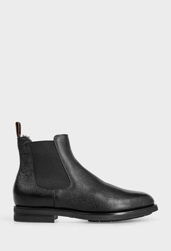 Шкіряні ботильйони Santoni 17838 225/0A2M Купити