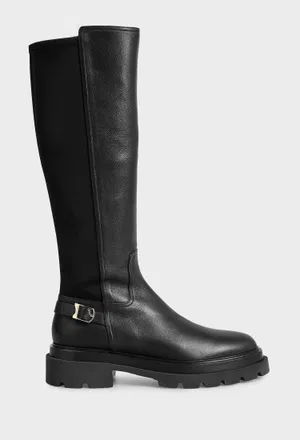 Шкіряні чоботи Santoni 71065 224/0A2 Купити