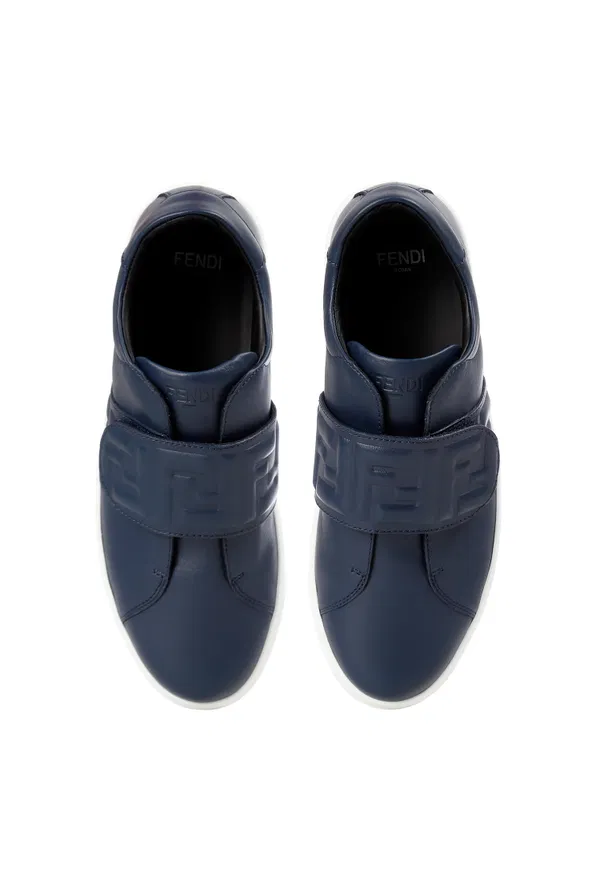 Шкіряні кеди Fendi JMR312 121/0Q оригінал