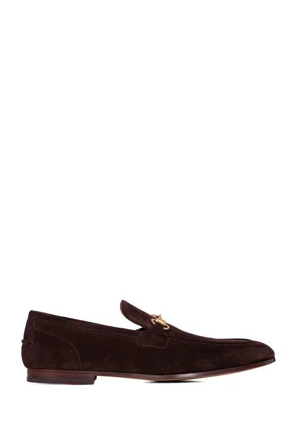 Замшевые лоферы Jordaan Gucci 406994 223/0D3 Цена