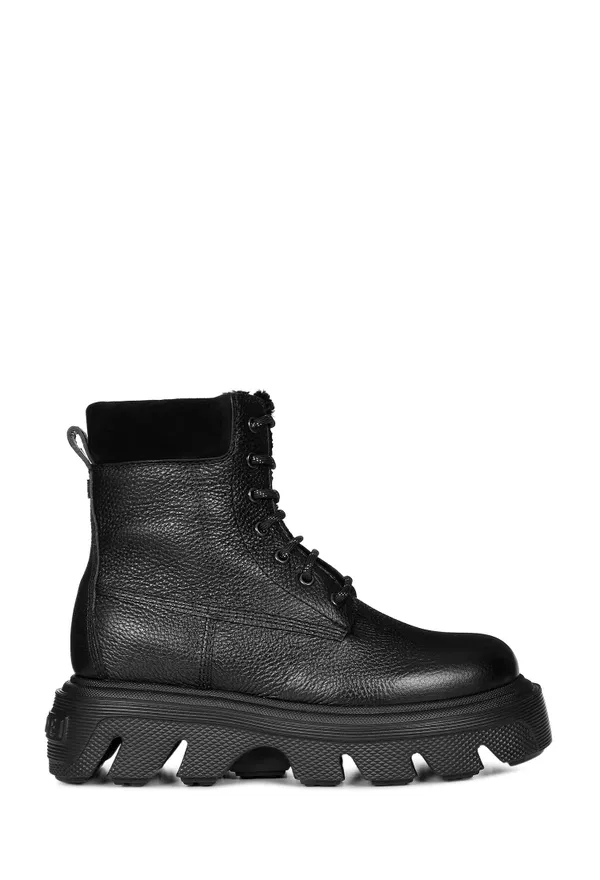 Кожаные ботинки с мехом Casadei 2R432W 223/0A2M Цена