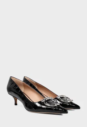 Замшеві човники FERRAGAMO 01L944 226/0C2 Ціна