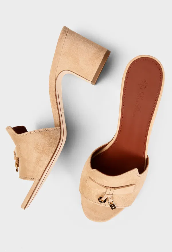 Замшевые мюли SUMMER CHARMS FLAT Loro Piana FAI5579 124/0D6 в Украине
