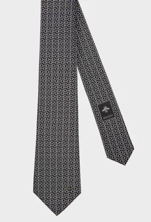 Шелковый галстук Gucci 815997 125/9C2 Купить