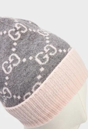 Кашемірова шапка Gucci 811392 225/9I7 оригінал