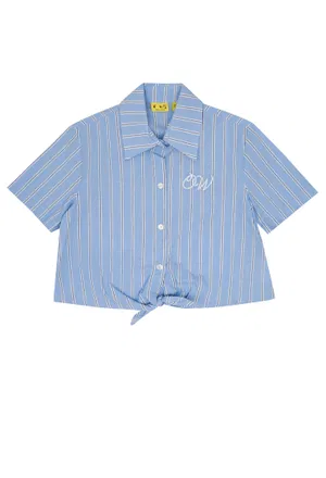 Дитяча блакитна сорочка Off-White 44GGS2 126/9Gs Купити