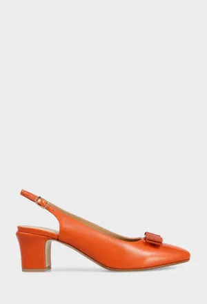 Шкіряні слінгбеки VETTY 55 FERRAGAMO 01L130 126/0AA Купити