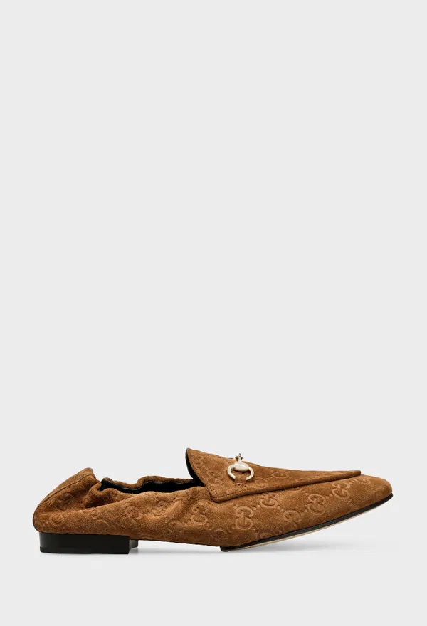 Кожаные мокасины JORDAAN Gucci 854414 126/0C3 Купить