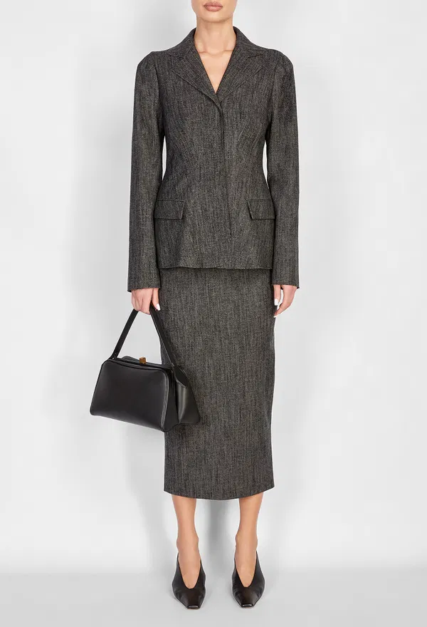 Шерстяная юбка Alberta Ferretti 0110 225/9HX Купить