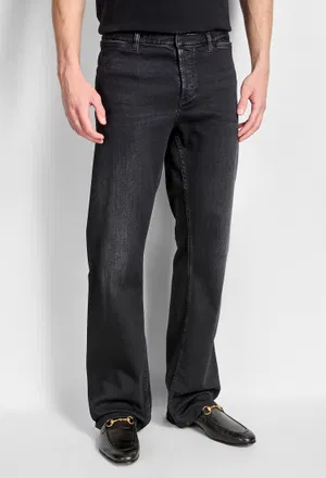 Черные джинсы Gucci 872049 226/9A2 в Украине