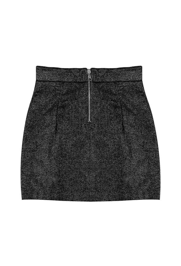 Вовняна спідниця Balmain 7020   219/92 Ціна