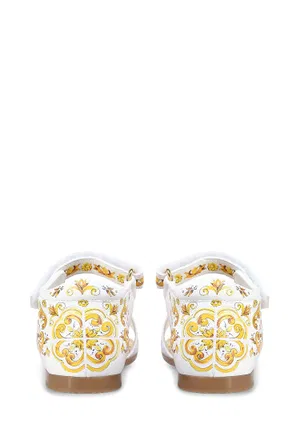 Шкіряні босоніжки  Dolce & Gabbana D20064 224/01p в Україні