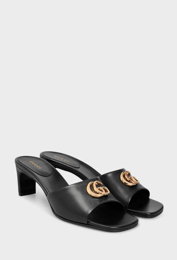 Кожаные мюли NAPPA CHATLOTTE Gucci 871480 226/0A2 Цена