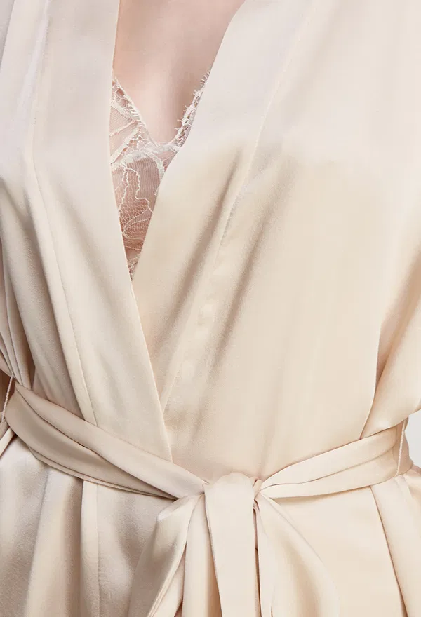 Шелковое кимоно Jenny Packham L215S  113/96 фото