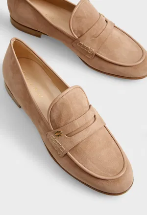 Замшевые лоферы Gianvito Rossi G25378 124/0DR оригинал