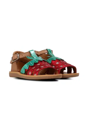 Кожаные сандалии Pom D'api BERRY  120/09c Купить