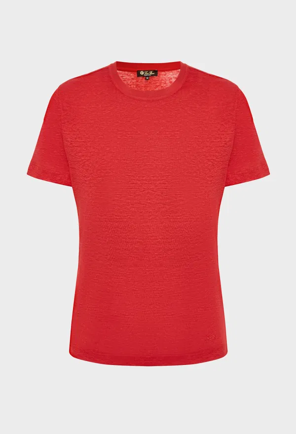 Льняная футболка Loro Piana FAM8107 126/9B9 Купить