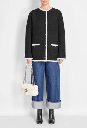 Шерстяной кардиган Gucci 832677 225/9H2 Цена