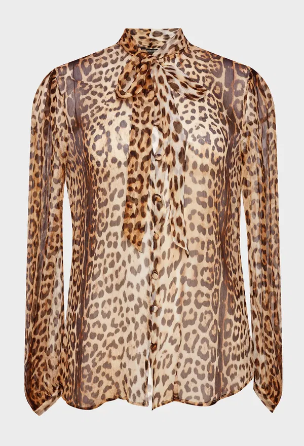 Шелковая блуза Roberto Cavalli RKT705 223/9C3 Купить