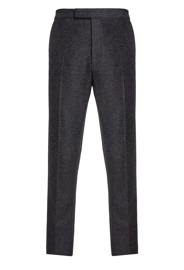 Шерстяные брюки Raf Simons 32350 202-338A ANTHRACITE 00084 220 Купить