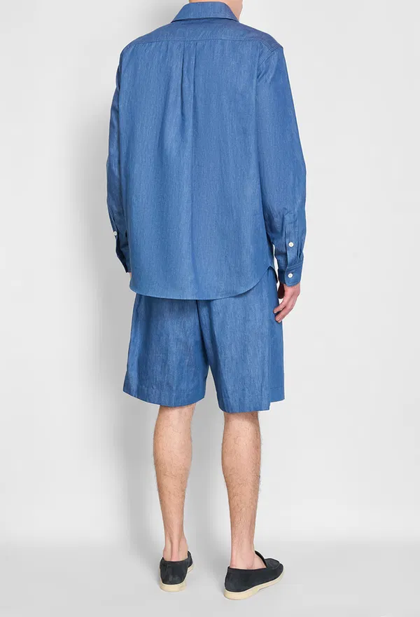 Рубашка Loro Piana FAP3986 125/9A8 в Украине