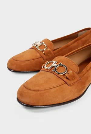 Замшеві лофери BAX GANCINI FERRAGAMO 01L663 226/0DT в Україні