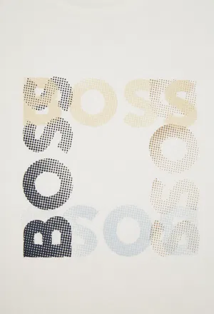 Детская белая футболка Boss J52882 126/91c в Украине