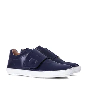Шкіряні кеди FERRAGAMO 810209 218/0Q Купити