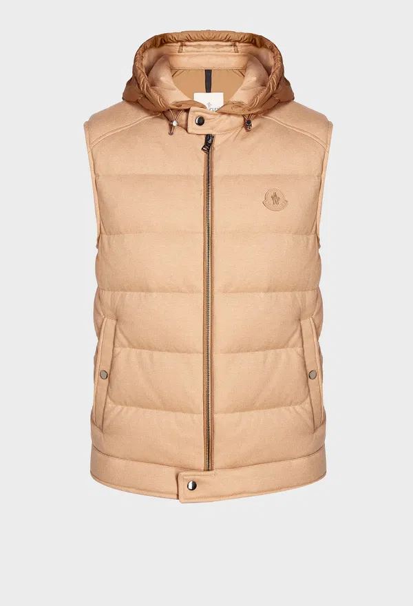Пуховая жилетка Moncler J20911A00173 224/9F6 Купить