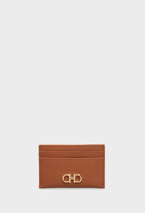 Кожаная кредитница FERRAGAMO 220007 226/0AT Купить