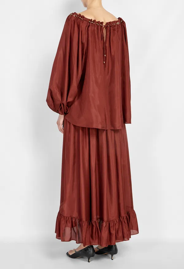 Шелковая блуза Zimmermann 8428TSS261 226/9C5 в Украине