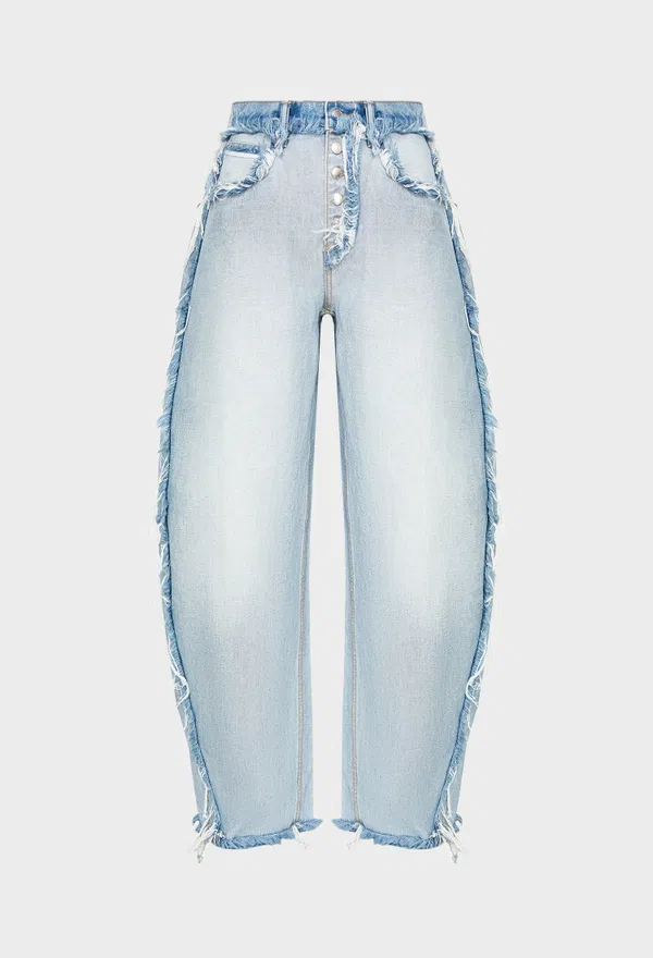 Голубые джинсы alexanderwang 4DC3264132 226/9AG Купить