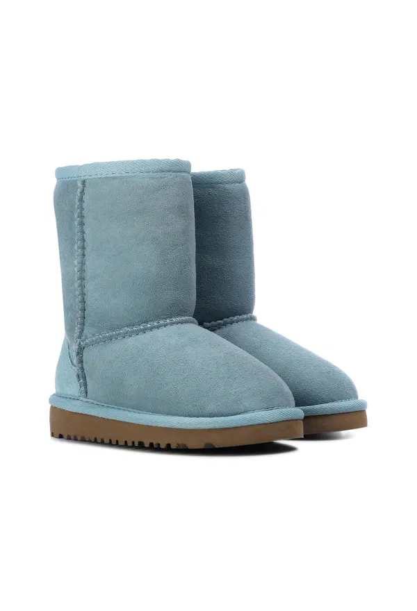 Замшеві півчобітки з хутром UGG 5251  S210/8BM Купити